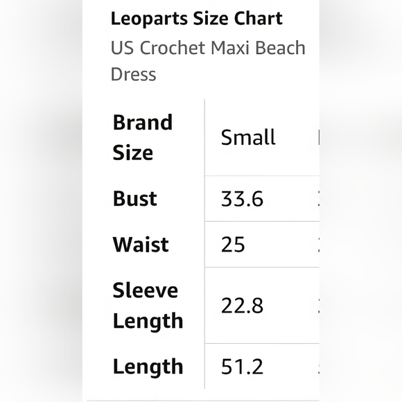 Leoparts Crochet Swimsuit Cover Up #820 NWOT - Picture 10 of 10